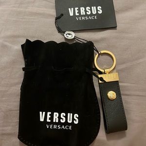 Brand new Authentic designer Versace key chain